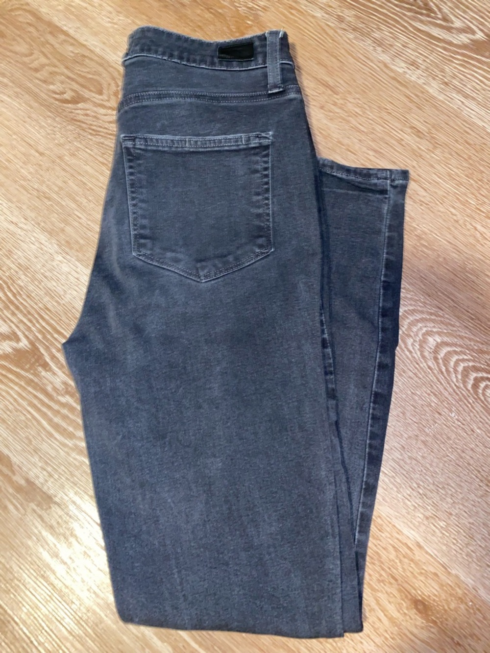 PAIGE Skinny Jeans in Washed Black